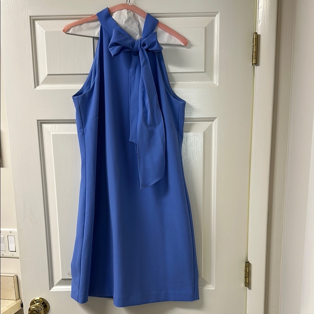 Elegant Blue Vince Camuto Sleeveless Dress